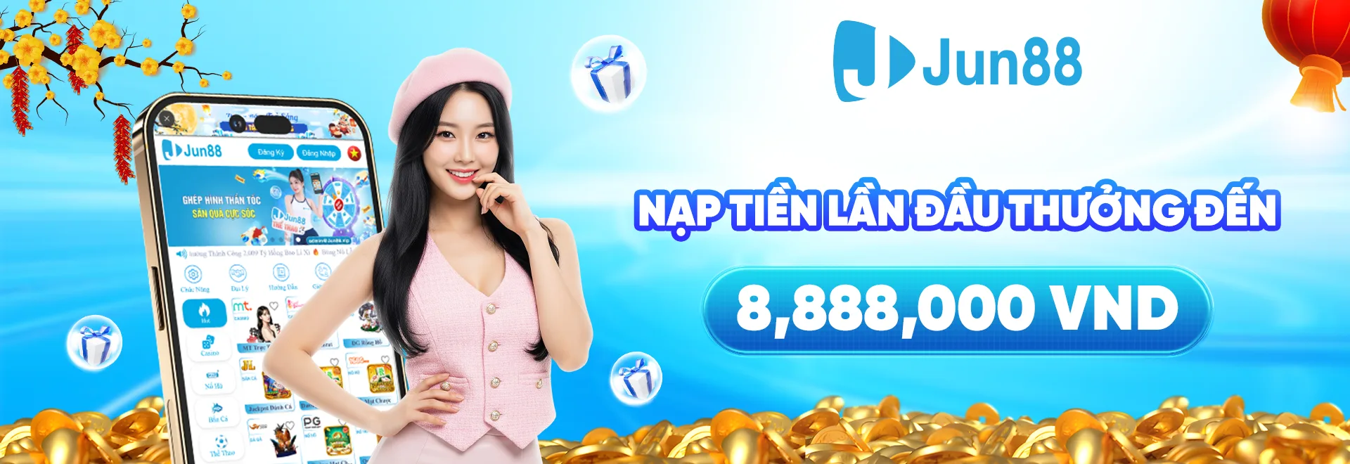 Ảnh giới thiệu thương hiệu Jun88